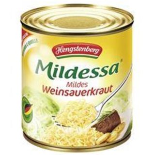 Hengstenberg Mildessa Mildes Weinsauerkraut 314ml