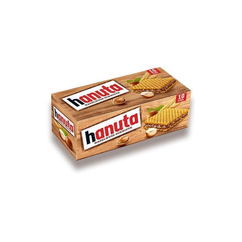 Hanuta – the iconic hazelnut slice – German Chocolate wafers – buy on, $  5,32