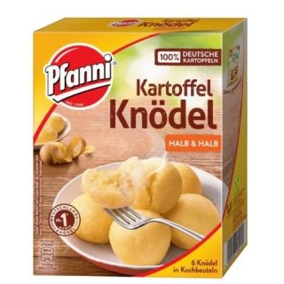 Pfanni Kartoffel-Knödel halb und halb