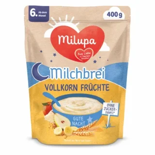 Milupa Gute Nacht Milchbrei Vollkorn-Früchte