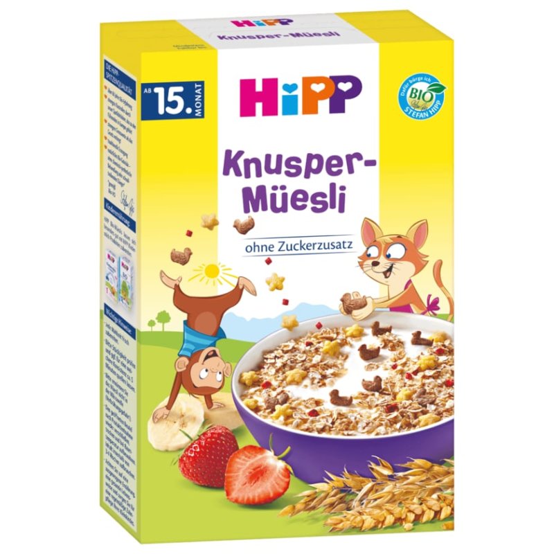 HiPP BIO Kids Crunchy Muesli – buy online now! HIPP – German Children ...