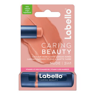Labello Lippenpflege Caring Beauty 2in1 Nude
