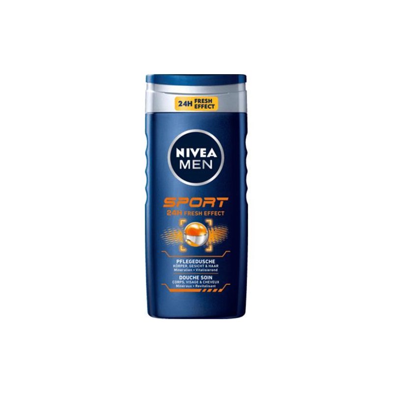 Nivea For Men Sport Duschgel - 2 X 250 Ml, Erfrischend & Pflegend