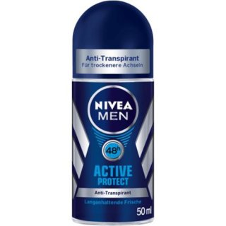 Nivea Men Deodorant Roll On Antiperspirant Active Protect