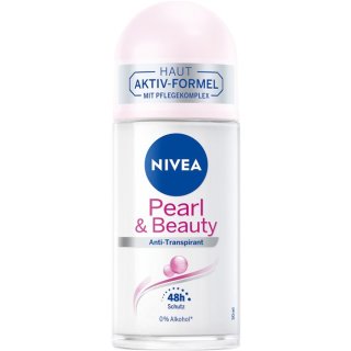 Nivea Deo Roll On Antitranspirant Pearl&Beauty