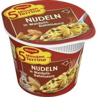 Maggi 5 Minuten Terrine Nudeln Waldpilze