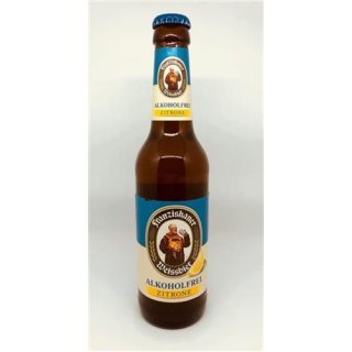 Franziskaner Weissbier Alkoholfrei Zitrone