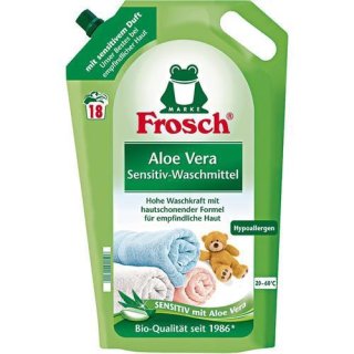 Frosch Aloe Vera Sensitiv-Flüssigwaschmittel, 24 WL