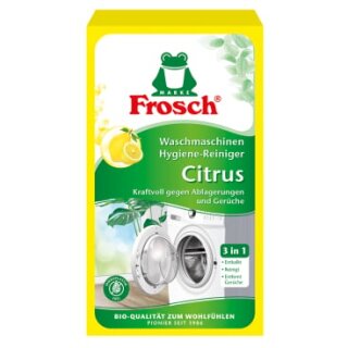 Frosch Citrus washing machines hygiene cleaner