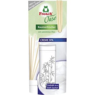 Frosch Oase Raumerfrischer Creme Spa inkl.Design Flacon