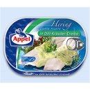 Herring with dill herbal cream