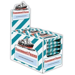 Fishermans Friend Spearmint ohne Zucker 24er Thekendisplay