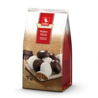 Lambertz WEISS Pfeffernüsse black & white 600g