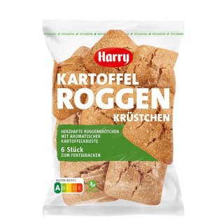 Harry potato rye crust 6 pieces bag