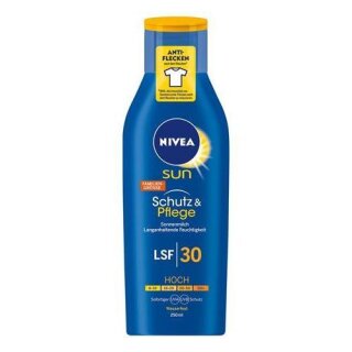 Nivea Schutz & Pflege Sonnenmilch LSF 30, 200 ml
