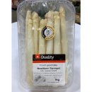 Fresh asparagus class 1 from Germany, 1 kg pack