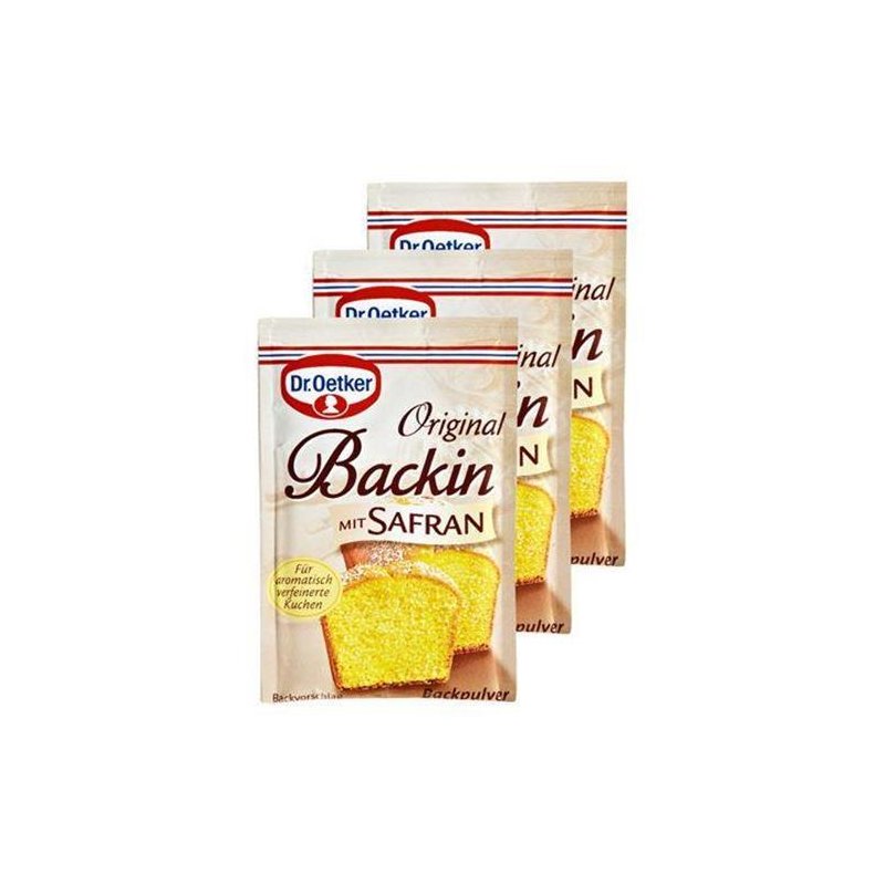 Dr. Oetker Original Backin with Saffron Baking Powder 3x16g – buy onl ...