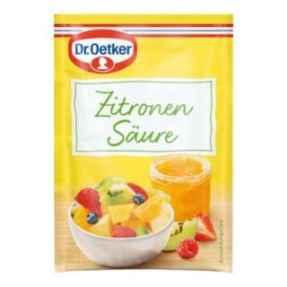 Dr. Oetker Zitronensäure 5 Stück ‡ 5 g