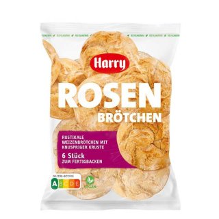 Harry Wheat bun 6 pieces bag