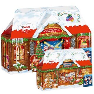 Ferrero KINDER Mix Advent Calendar 3D house 243GR