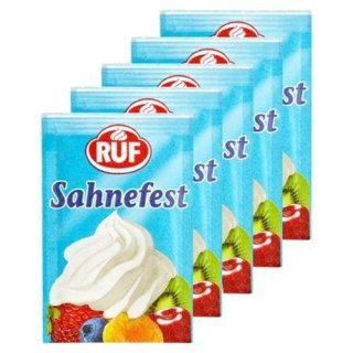 Ruf Sahnefest 5 St&uuml;ck &middot; 4 g