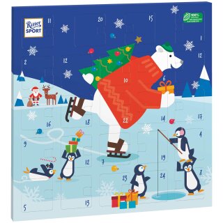Ritter Sport Quadrat Adventskalender 347g