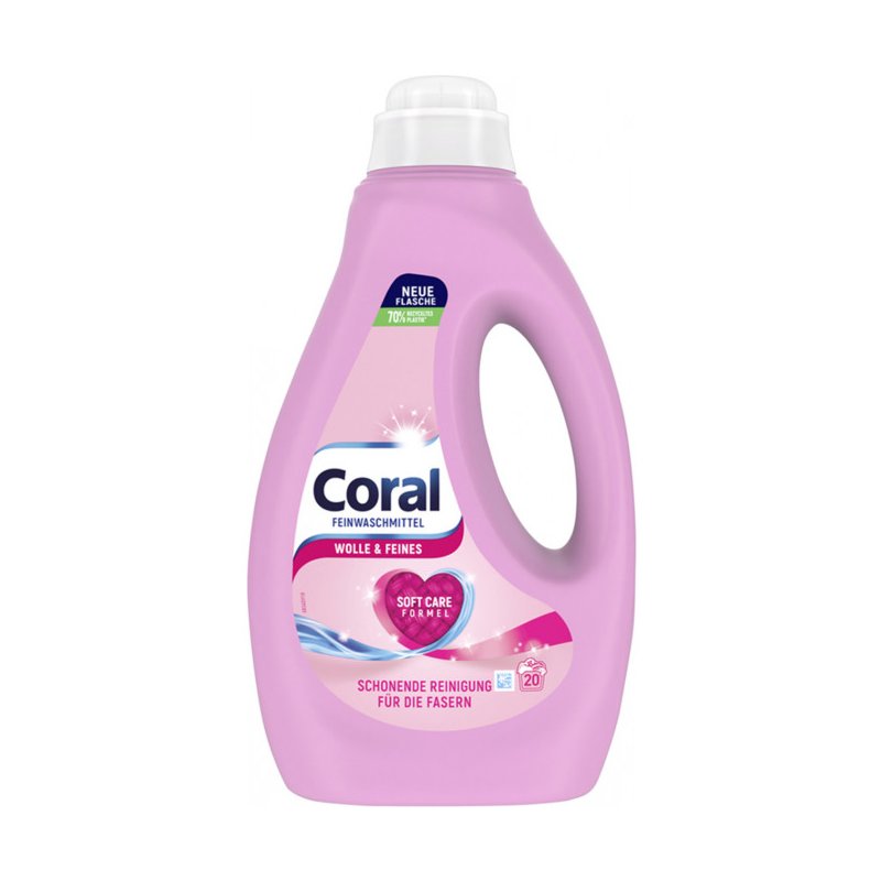 Coral Wool & Delicates Fine Detergent 20Wl – buy online now! Unilever, $  15,03