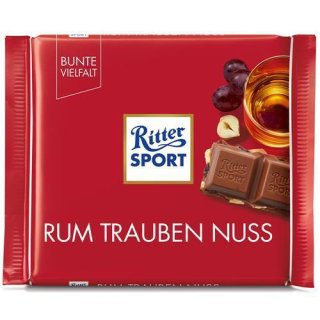 Ritter Sport rum grape nut