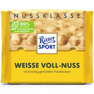Ritter Sport White Whole Hazelnuts