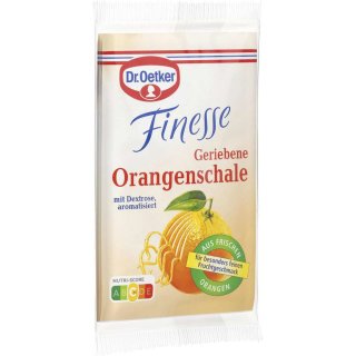 Dr. Oetker Finesse Grated Orange Peel 3 pack