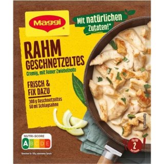 Maggi Fix & Frisch Rahm Geschnetzeltes