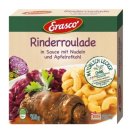 Erasco Rinderroulade in Sauce mit Nudeln und Apfelrotkohl