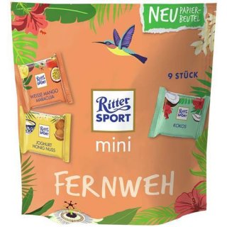 Ritter Sport Mini Fernweh Mix in paper bag