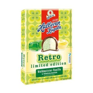 Halloren Kugeln Waldmeister-Vanille Original Retro Version