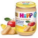 HiPP Fruit &amp; Cereal Apple-Banana with Baby Biscuit...
