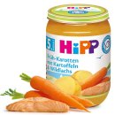 HiPP Früh-Karotten mit Kartoffeln und Wildlachs (190g)