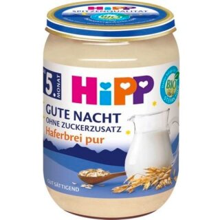 HiPP Good Night Oatmeal pure (190g)