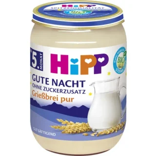 HiPP Good night semolina porridge pure (190g)