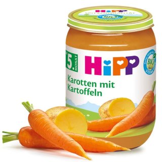 HiPP Carrots with potatoes (190g)
