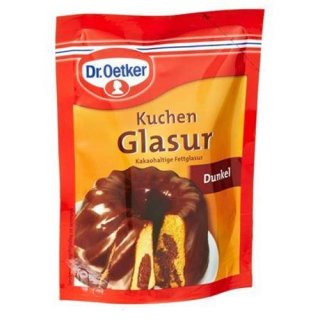 Dr. Oetker Kuchenglasur Dunkel 150 g