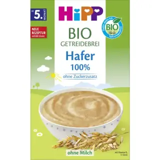 HiPP Cereal Porridge Organic 100% Oats (200g)