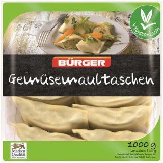 Bürger vegetable ravioli 900g