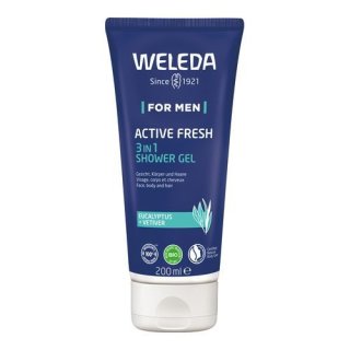 Weleda Aktive Shower Gel For Men Active Fresh