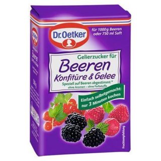 Dr. Oetker Gelierzucker Beerenkonfit&uuml;re 500 g
