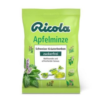 Ricola Apfelminze zuckerfrei