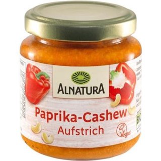 Alnatura Bio Paprika-Cashew Aufstrich