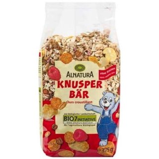 Alnatura Bio Knusper Bär Müsli - ohne Rosinen
