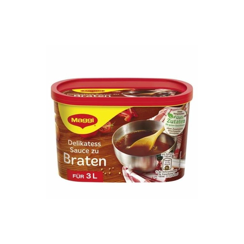 Maggie Delikatess Sauce Zu Braten – Großpackung 900g Für Die Gastronomie Oder Große Familie