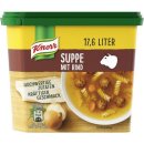 Knorr Suppe mit Rind - Dose f&uuml;r 16,5L