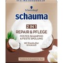 Schwarzkopf 2-in-1 Repair & Pflege festes Shampoo...